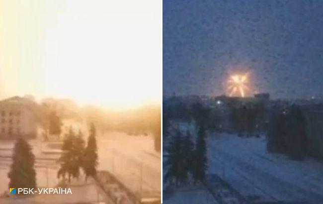 Над Краматорском сбили вражескую крылатую ракету (видео)