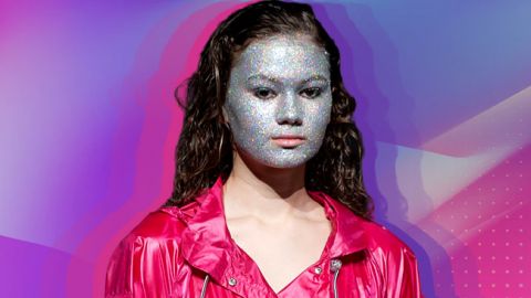 Отказ от бровей и золото в глазах: топ-5 мейкап-трендов от визажистов Ukrainian Fashion Week FW 20-21