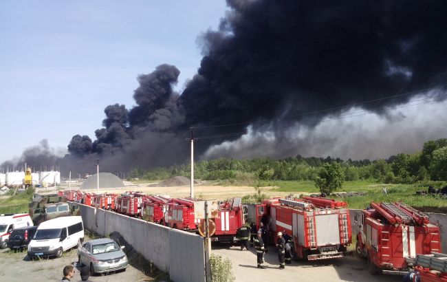 Аваков: відшкодування коштів на гасіння пожежі під Києвом за фактом витрат