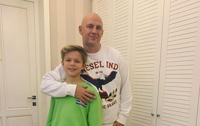 Два Месси: Потап восхитил семейным спортивным фото с сыном Андреем