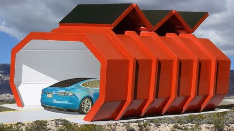 Металл, стекло и арт-объекты: показаны самые необычные зарядные станции для электромобилей