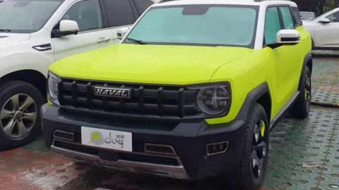 Haval готує до випуску ретро-позашляховик з кумедним ім'ям і дисплеєм на кермі
