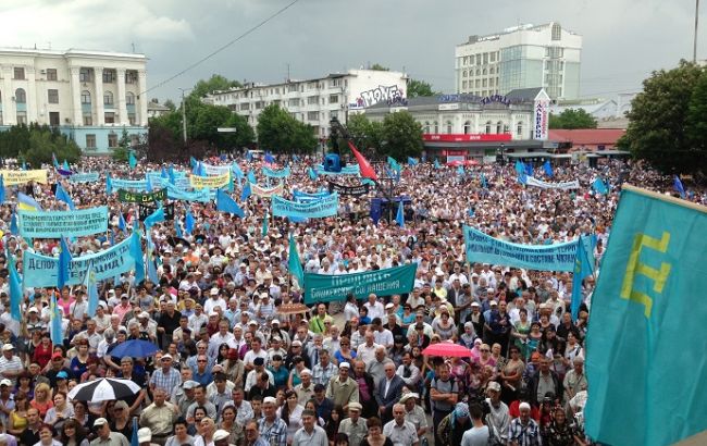 Окупаційні "влада" у Криму вдвічі скоротила кількість місць для мирних зібрань