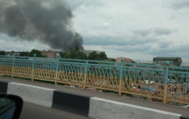 В Ровно вспыхнул пожар на территории воинской части