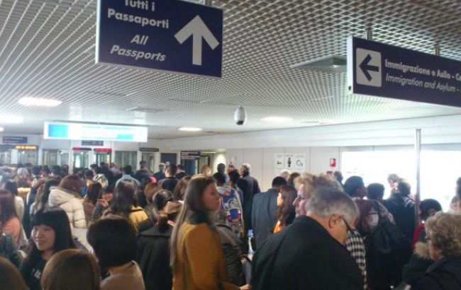 Причиною пожежі в аеропорту Риму стало коротке замикання