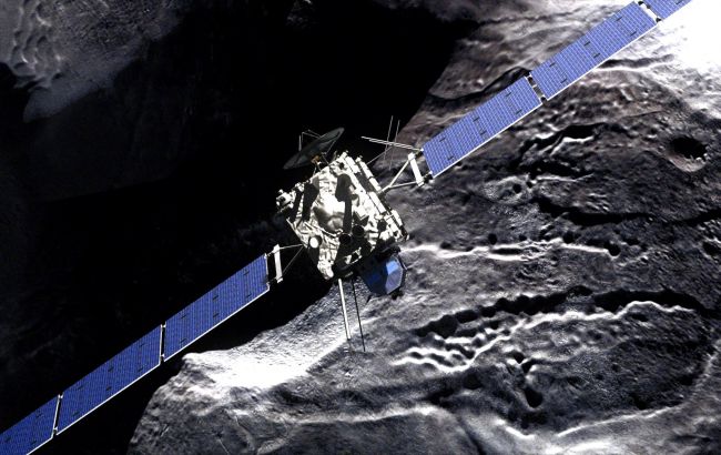 Космический аппарат "Розетта" столкнулся с кометой