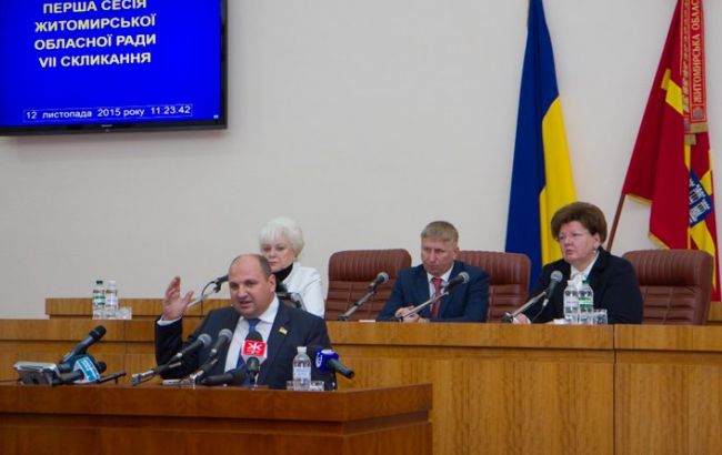 Розенблат: Лабунская стала главой Житомирского облсовета "благодаря обьединению "Батькивщины" и ПР"