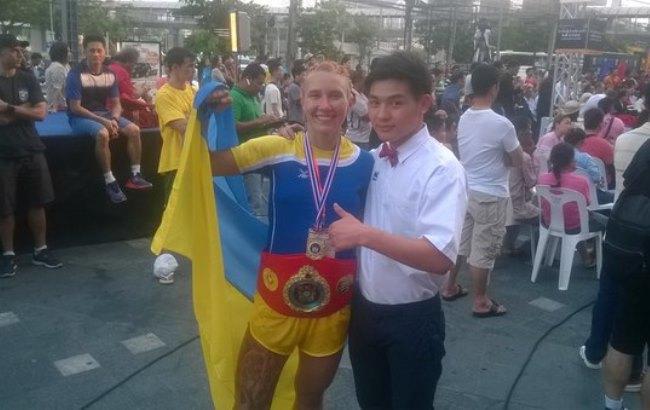 Украинка стала чемпионкой мира по тайскому боксу