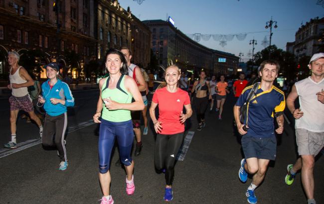 В центре Киеве 25 июля ограничат движение из-за соревнований по бегу