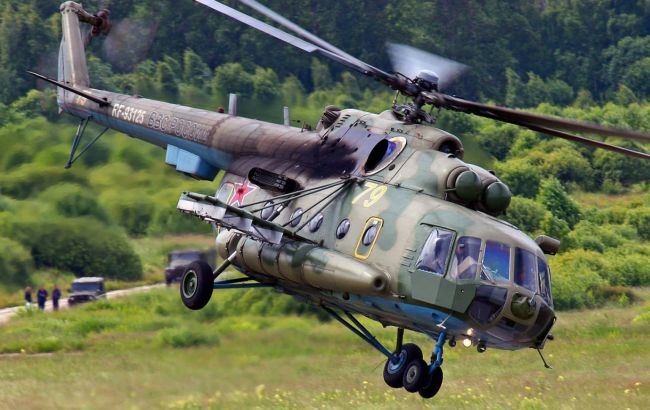 Россияне с вертолетов Ми-8 обстреляли Харьковскую область