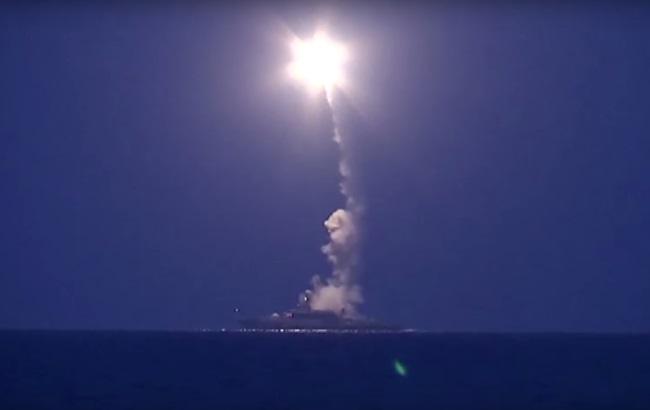 Корабли РФ бьют по ИГИЛ из Каспийского моря. Видео