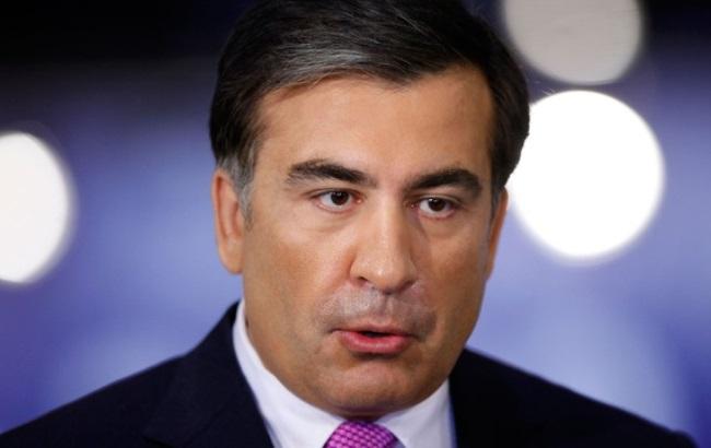 Саакашвили показал, что уважает журналистов меньше, чем гимн Украины