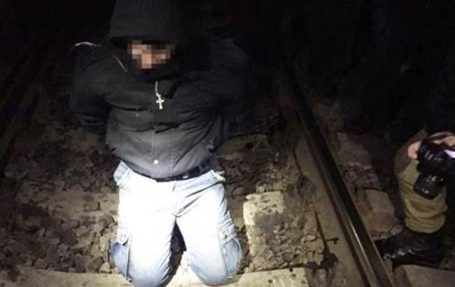 СБУ поймала экс-милиционера, пытавшегося взорвать поезд с людьми