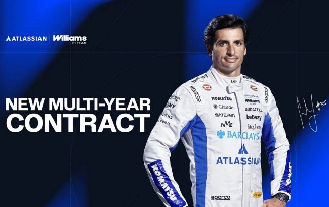 С верой в проект: Карлос Сайнс подписал новый многолетний контракт с Williams