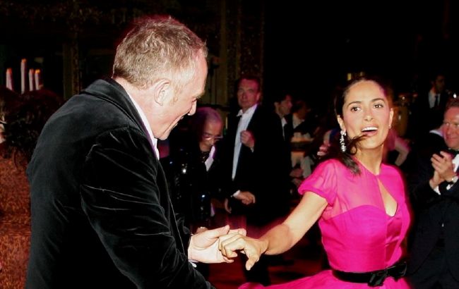 Идеальная пара: Сальма Хайек трогательно поздравила любимого мужа с днем рождения