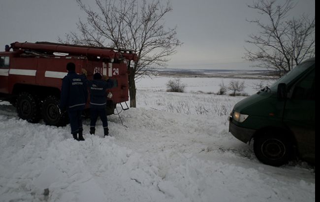 Снігопади в Україні: знеструмлено 40 населених пунктів у чотирьох областях