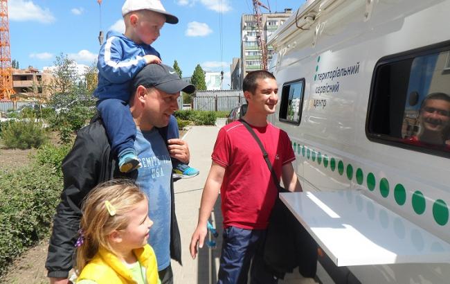 В Одесской области начал работу мобильный сервисный центр МВД