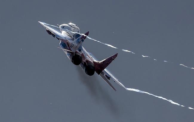 Под Москвой разбился МиГ-29