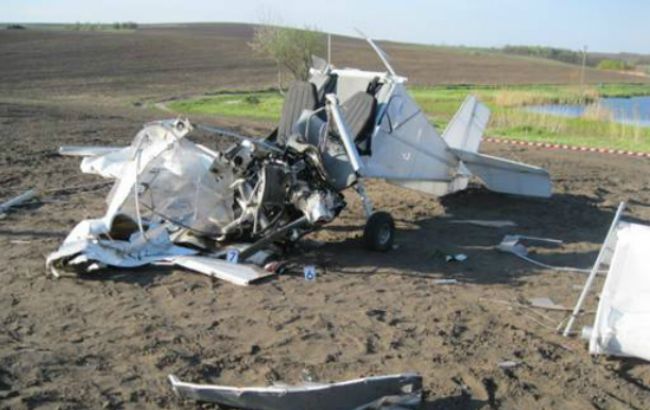 Міліція розслідує падіння літака під Києвом