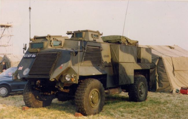 "Укроборонпром" розробив систему озброєння бронеавтомобілів "Саксон"