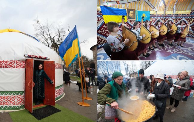 Во Львове открыли четвертую в Украине "юрту несокрушимости": как она выглядит