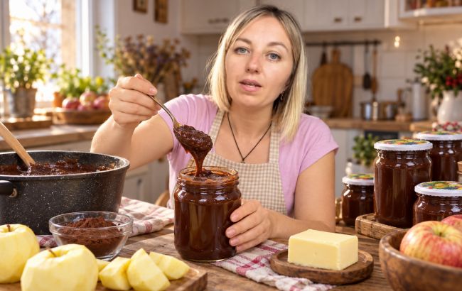 Яблучна "Нутелла" на зиму: проста паста з яблук і какао