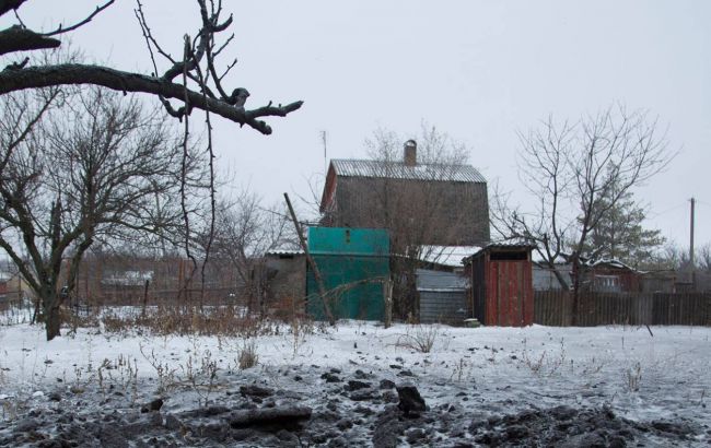 Боевики обстреляли частный сектор на Донбассе