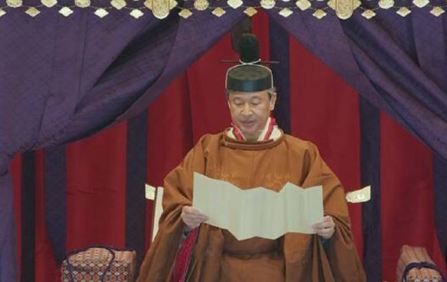 Император Нарухито объявил о вступлении на престол