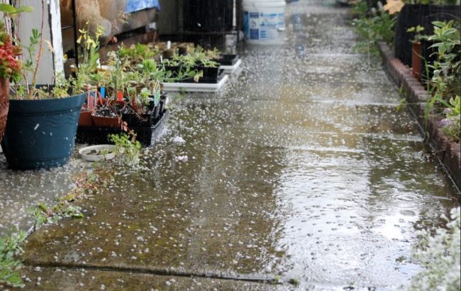 Крижані "бомби". В Італії випав град розміром з кулак