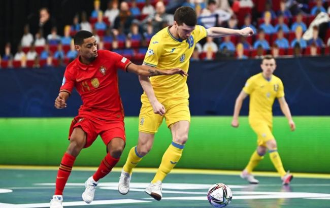 Україна пройшла в плей-офф ЧЄ з футзалу попри поразку від Португалії