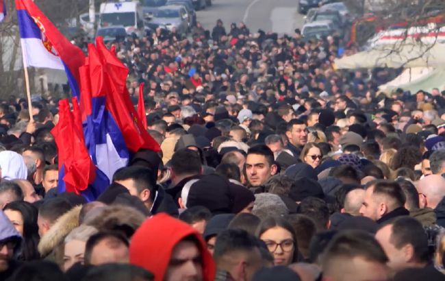 Сербские протестующие выдвинули три условия для разбора баррикад на севере Косово
