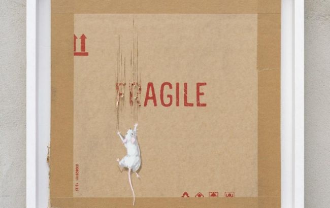 Росіяни хотіли зірвати онлайн-аукціон Бенксі на підтримку України