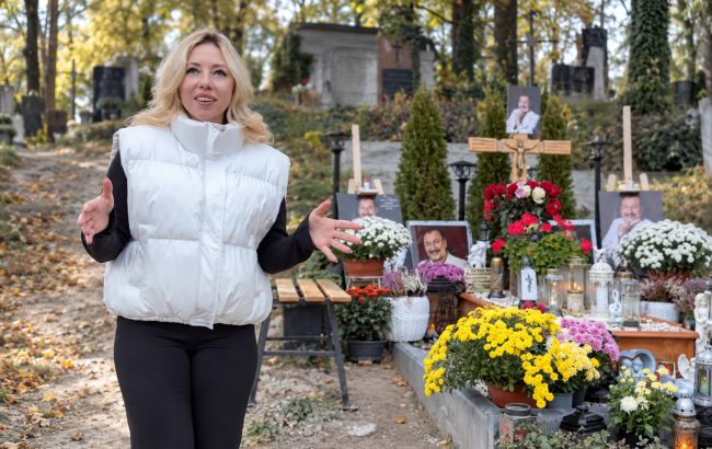 Блогерка Арбузова показала могилу Степана Гіги на відео та обурила його фанів