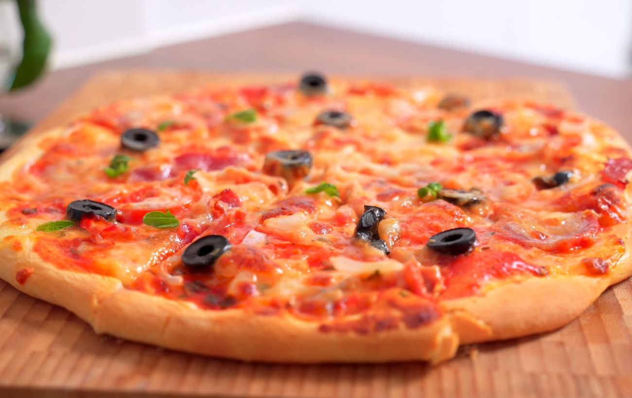 бездрожжевой рецепт пиццы видео (120) фото