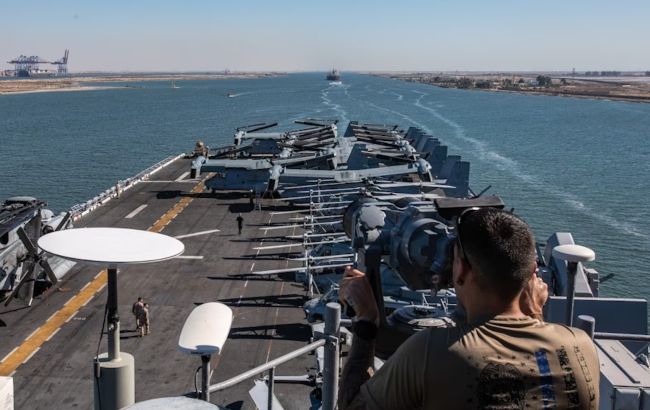 В Красное море прибыли более 3 тысяч военных США для сдерживания Ирана
