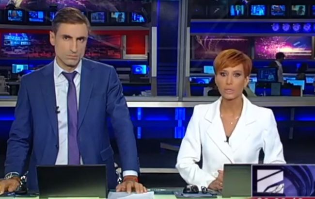 Випуск новин грузинського "Руставі 2" був перерваний заявою про звільнення ведучих