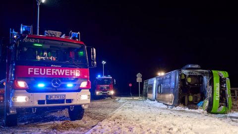 В Германии перевернулся автобус Flixbus, погибла украинка, - СМИ