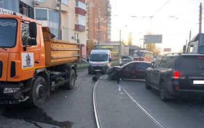 В Харькове произошло тройное ДТП, есть погибший