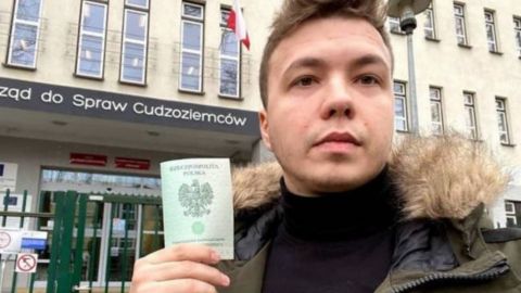 Протасевич заявив, що визнає провину в закликах до протестів у Білорусі