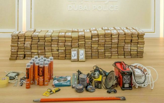 У Дубаї в ході рейду вилучили півтонни кокаїну на понад 130 млн доларів