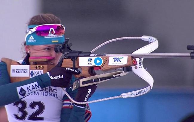 Украинская биатлонистка Варвинец завоевала вторую медаль на чемпионате Европы