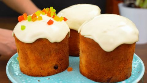 Паска без дрожжей, которая будет готова уже через час