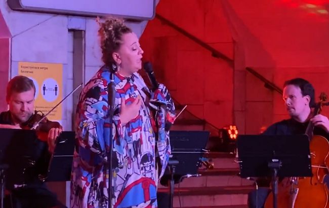 Ніно Катамадзе дала концерт у київському метро: яскраве відео