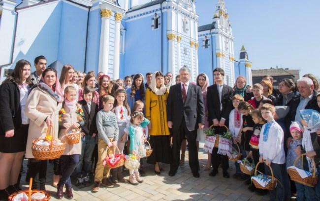 "Перемога добра над злом": президент України привітав з Великоднем