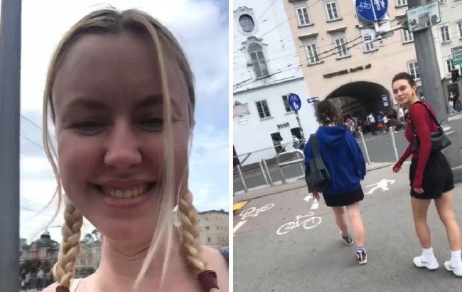 "Чий Херсон"? Російська блогерка в Австрії накинулася на українок. Тепер вона плаче