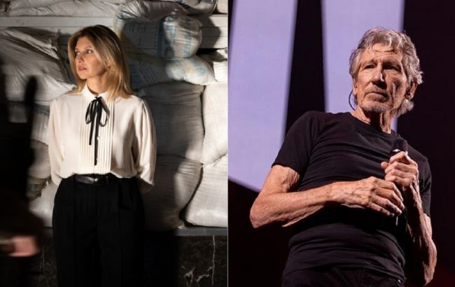 Елена Зеленская ответила на антиукраинские выпады основателя Pink Floyd