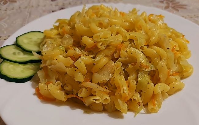 Макароны с капустой: простое, вкусное и сытное закарпатское блюдо