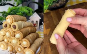 Блинчики "три стакана": быстрый рецепт с нежным заварным кремом