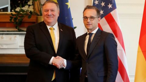 Помпео и Маас обсудили Украину