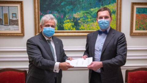 Новый посол Бразилии приехал в Украину